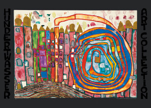 Ki ette meg az összes ablakomat alkotó: Friedensreich Hundertwasser